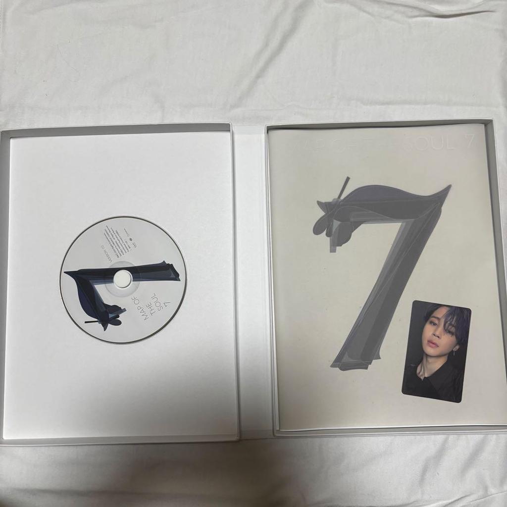 [Б/У] ВЕРСИЯ MAP OF THE SOUL 7 с прозрачным файлом