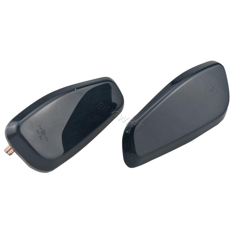 2Pcs LED Dynamic Turn Signal Light For 2015-2022 Jeep Renegade Side Mirror Blinker Arrow Sequential Flasher Repeater Indicator
