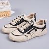 2025 Women's Autumn Soft Sole Non-Slip Leather Sneakers - Lightweight, Wear-Resistant, All-Match White Casual Shoes