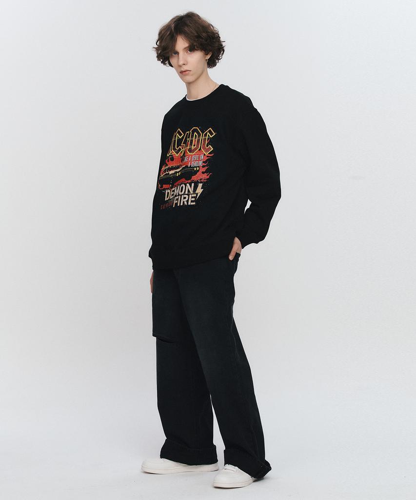 Свитшот Beulabado Acdc Demon Fire Bk (Brent2325)