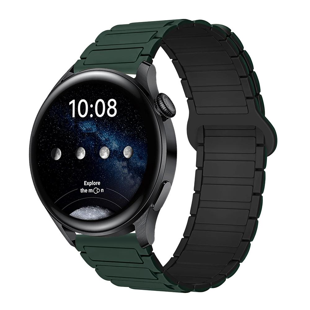 18mm 22mm 20mm Magnetic Silicone Strap For Samsung Galaxy Watch 7 6 5 4 44mm 40mm Sports Band For Galaxy Watch 4 6 Classic 47mm Huawei GT 4/5/6 41mm