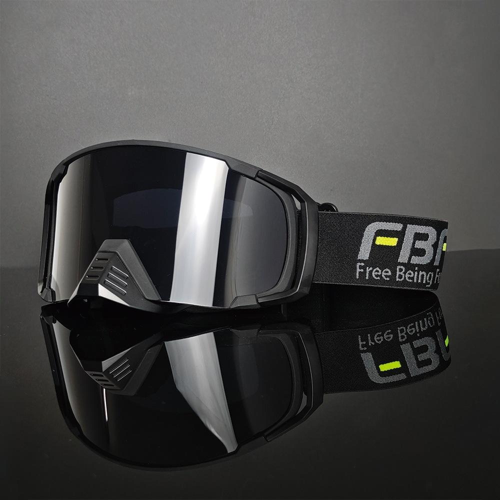 Off-road goggles for outdoor sports, downhill motorcycle, anti-mud and sand windproof helmet, riding goggles
