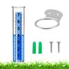 Уличный дождемер с точной шкалой 7-дюймовый большой емкости для сада, газона, двора