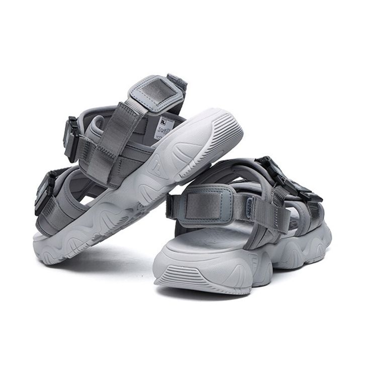 Fila Сандалии Jagger Модные Универсальные Спортивные Сандалии Мужские Сандалии Сплав-Серый F12M124530FAL