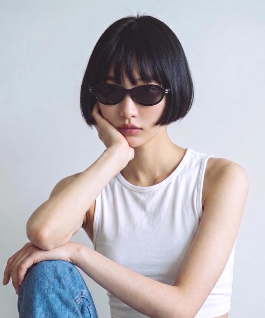 Bibeuieichi Мох C1 Тонированные линзы Розовый