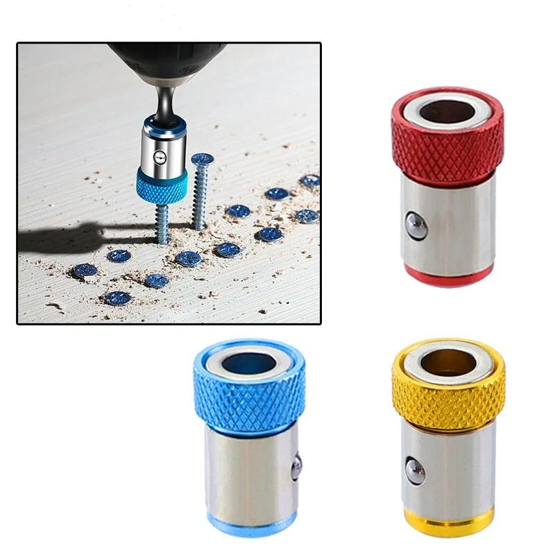 1PCSUniversal Magnetic Ring Alloy Magnetic Ring Screwdriver Bits Anti-corrosion Strong Magnetizer Drill Bit Magnetic Ring