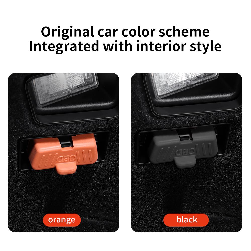 YZ Silicone OBD Port Plug Protective Cap Cover For Tesla Model 3 Highland Model Y YL Juniper 2026 Anti-Dust Interior Accessories