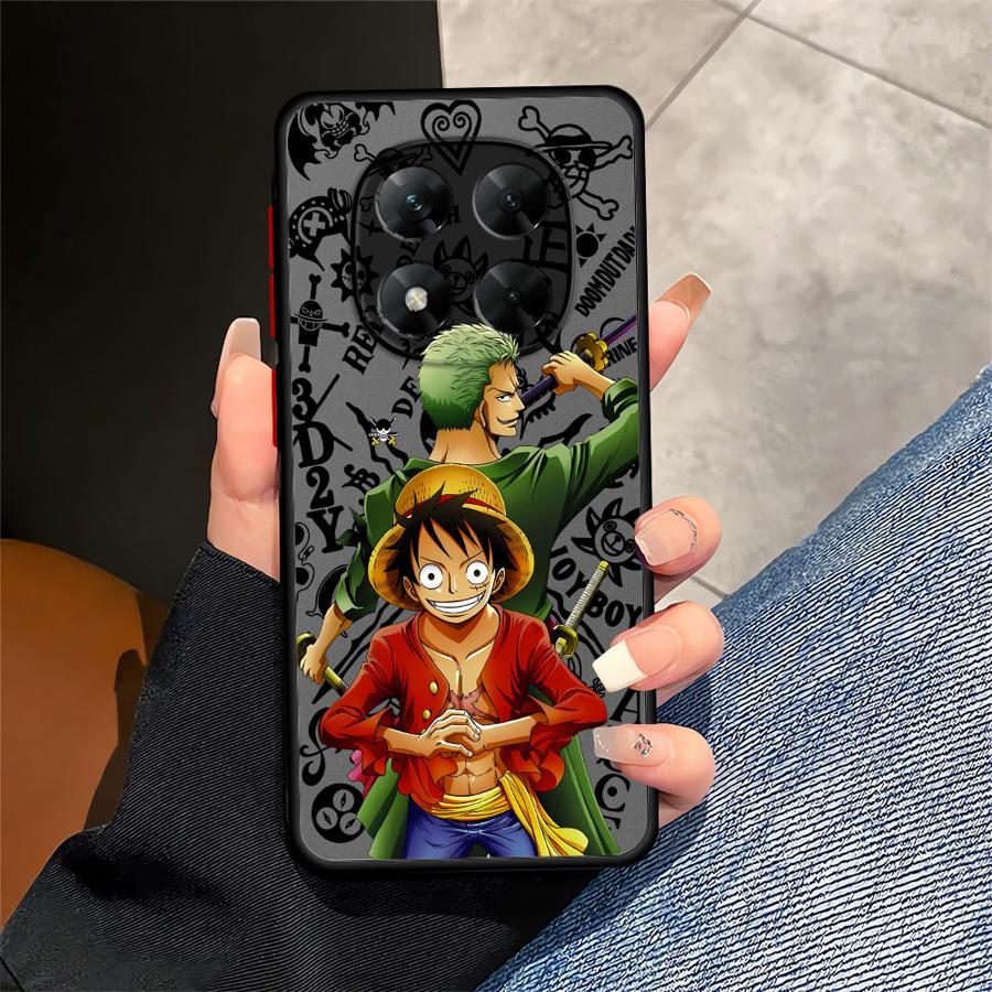 Аниме One Piece Луффи Зоро Чехол Задняя крышка телефона для Xiaomi Redmi Note 14 14C A4 11 12 13C 13 Pro Plus 9S 10