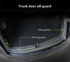 Futhope Trunk Sill Plate Cover TPE Rubber Protector for Tesla Model Y 2021-2023 Threshold Bumper Guards Pad Prevent Scratching