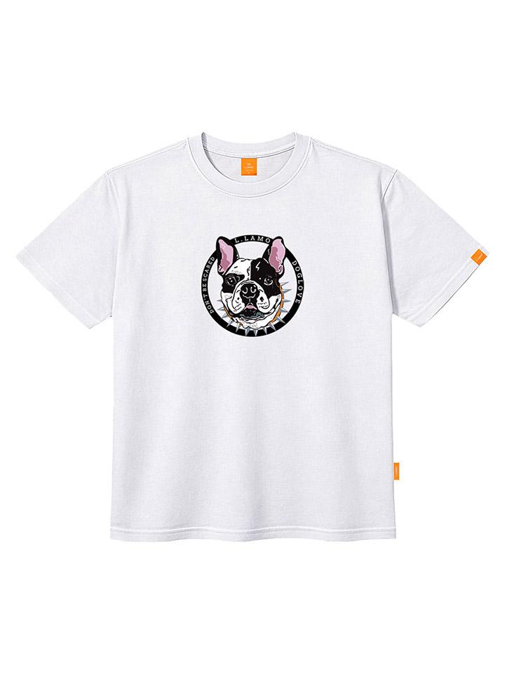 Унисекс футболка с коротким рукавом Ellamo Doglove Большие размеры S~4XL