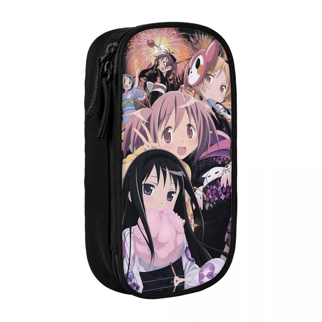 Lovely Comic Puella Magi Madoka Magica Anime Pencil Cases Pencil Pouch Pen Big Capacity Bags School Supplies Gifts Stationery