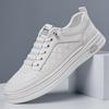 Board Shoes Men's 2025 Autumn New Soft-soled Lazy Shoes Student Leisure Trend White Shoes 2025