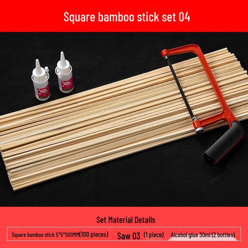 DIY Bamboo Architectural Model Rods