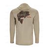 Cross-border SIMMS fishing suit UPF50 long-sleeved hoodie quick-drying breathable sunscreen clothes Luya outdoor T-shirt new