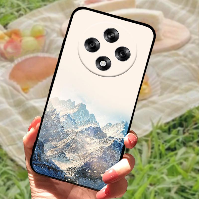 Чехол для OPPO Reno 12 F Мраморный Мягкий Силикон Ударопрочный Чехол Для OPPO Reno 12F 5G Защитный Чехол Для Телефона Reno12F Fundas