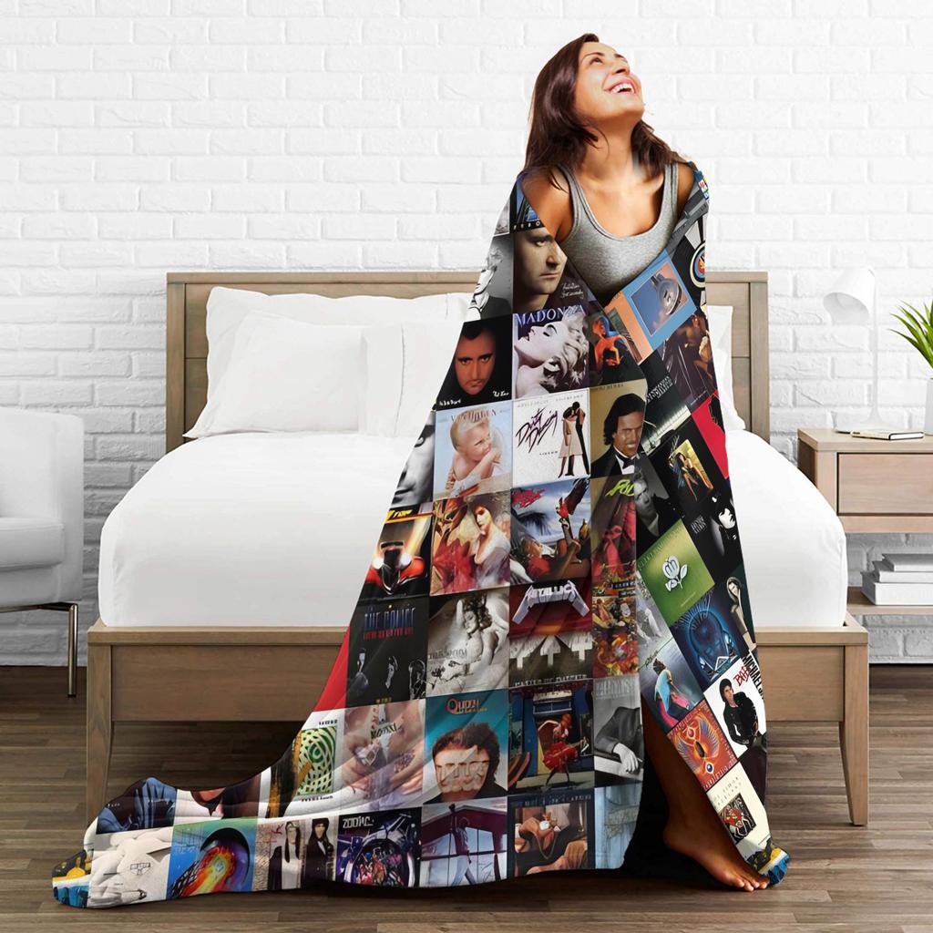 Dani Martin Ptos Anos Soft Warm Blankets Picnic Plush Throw Blanket Funny Living Room Flannel Bedspread Sofa Bed Cover