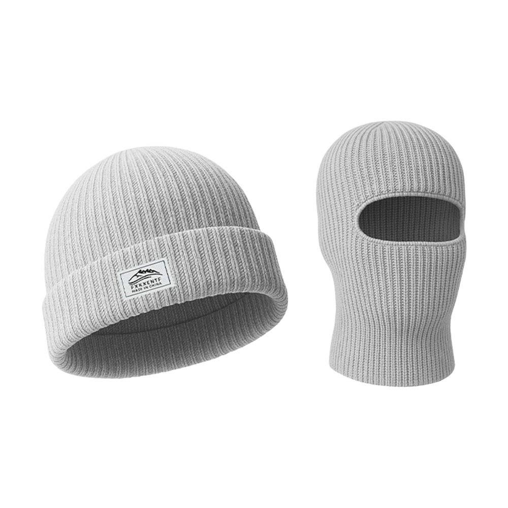Warm Winter Balaclava Hat Windproof Full Face Beanie Cap Fashion Knitted Ski Mask Outdoor Sports
