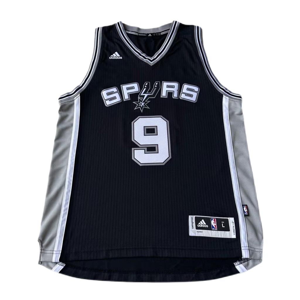 Adidas NBA Parker Spurs 9 Jersey Sleeveless Fan Version V-Neck Unisex Jerseys 7470A-304-K9177