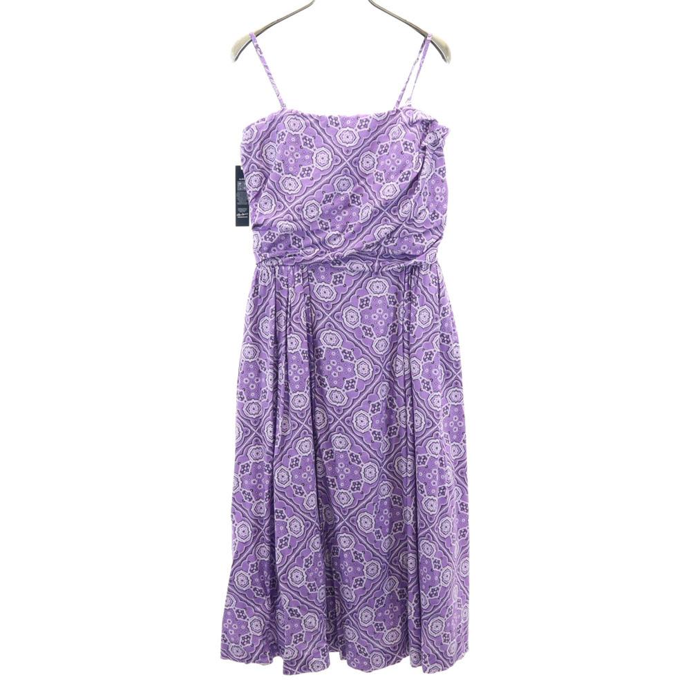 Unused Reyn Spooner Paisley Pattern Aloha Cami One Piece Purple Tagged Women Used