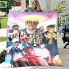 Модная Хип-хоп певица J-Juice WRLD Фланелевое одеяло для взрослых и детей Декоративное одеяло для дивана-кровати Портативное одеяло Подарок