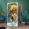 DIY кукольные домики подставки для книг ручной работы с легкими миниатюрными кукольными домиками наборы дом