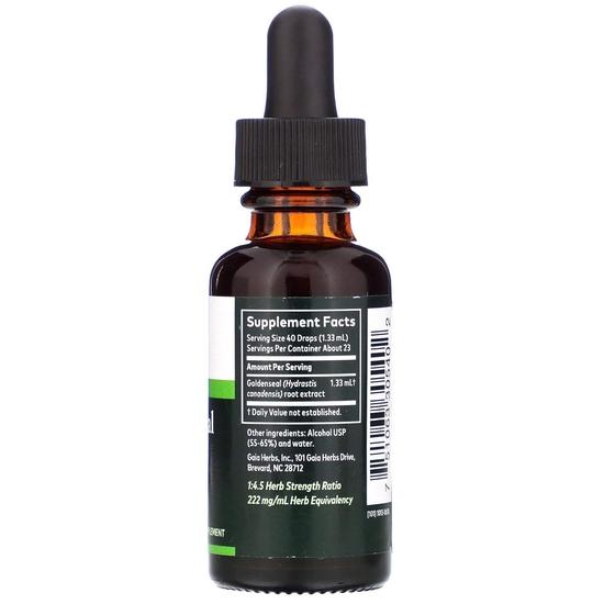 Gaia Herbs Goldenseal Root -- 222 Mg - 1 Fl Oz by Gaia Herbs