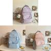 School Backpack For Girls And Boys Nylon Multicompartment With Padded Straps For Students