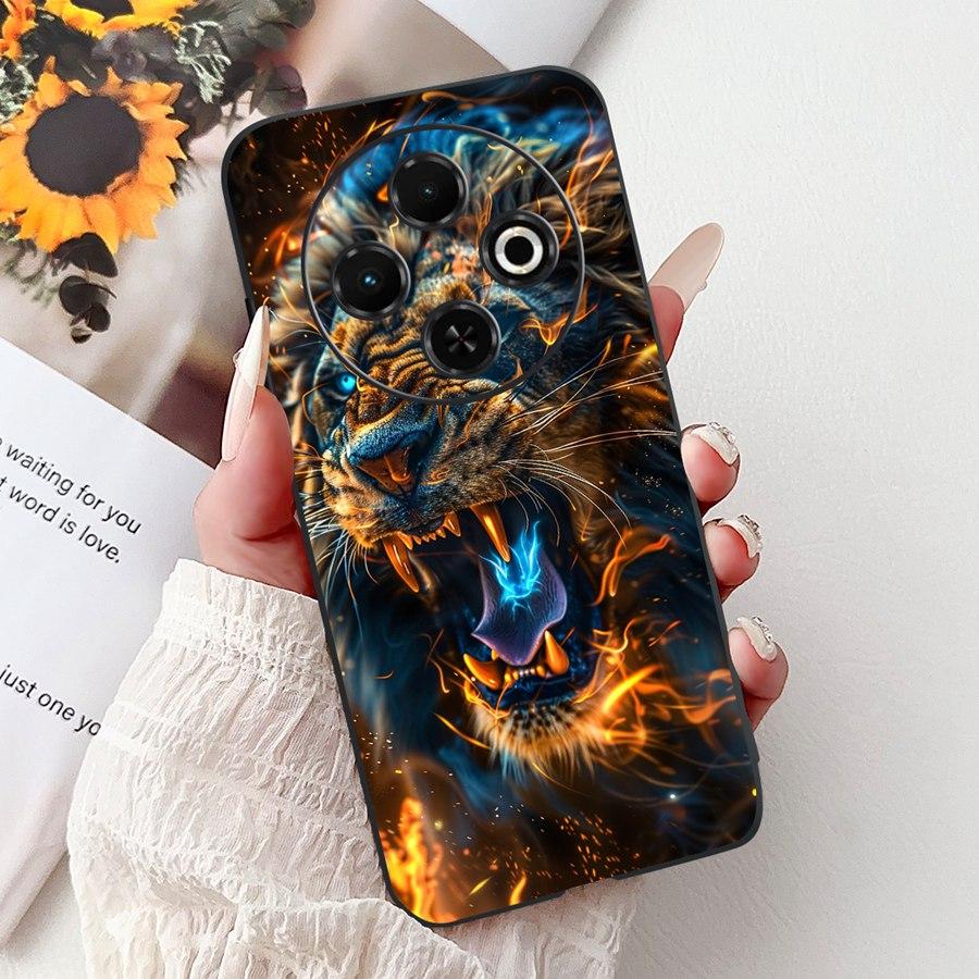 Чехол для Tecno Spark 30C kl5 kl5n Мягкий силикон Милые мультфильмы 2025 Расписной чехол-бампер для Tecno Spark30C 30 C 4G Чехол-сумка для телефона