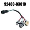 Задний фонарь, патрон лампы и проводка 92480-D3010 для Hyundai Tucson 2016-2018