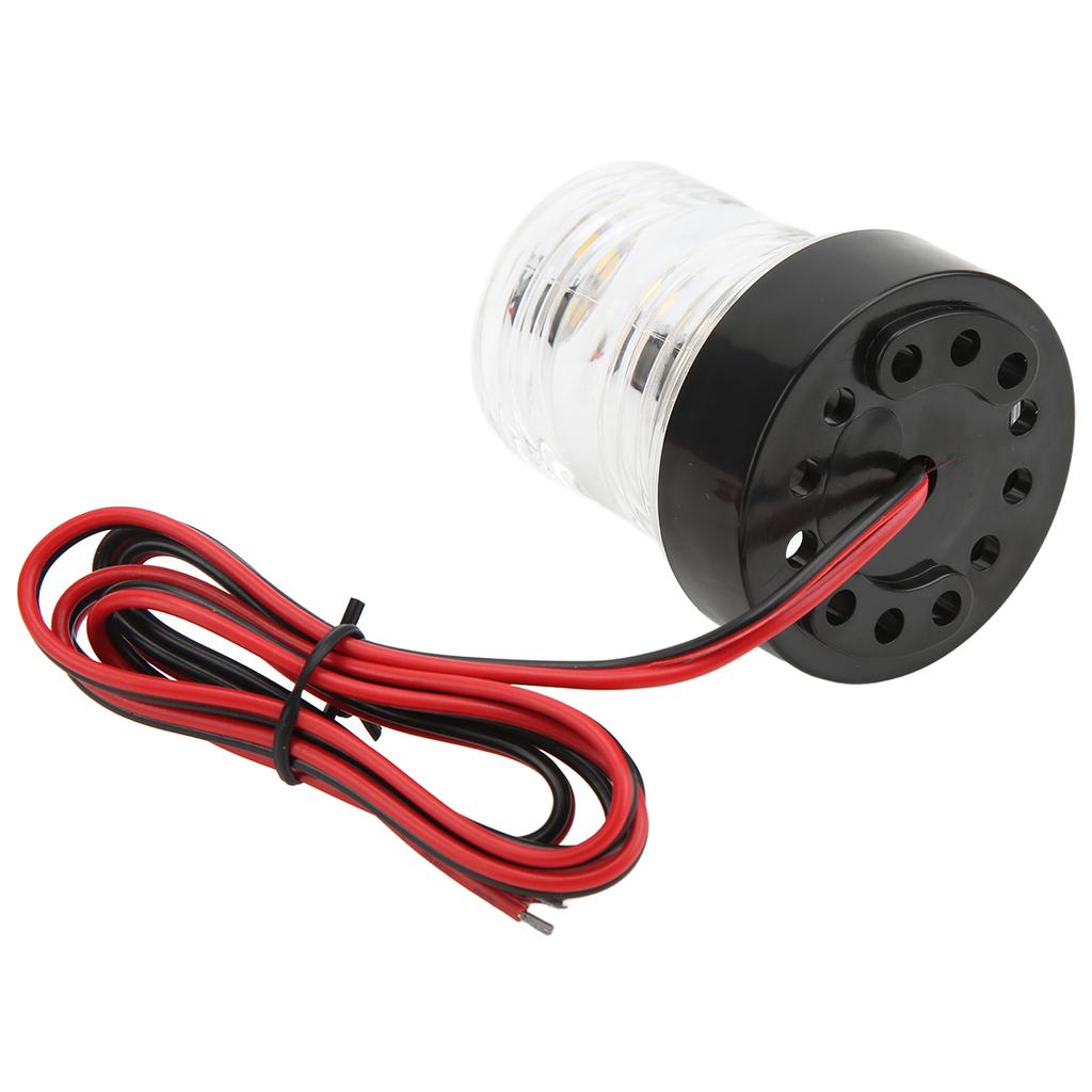 Yacht Signal Light 360 Degrees Lighting White Light IP66 Protection LED Navigation Light DC 12V‑24V
