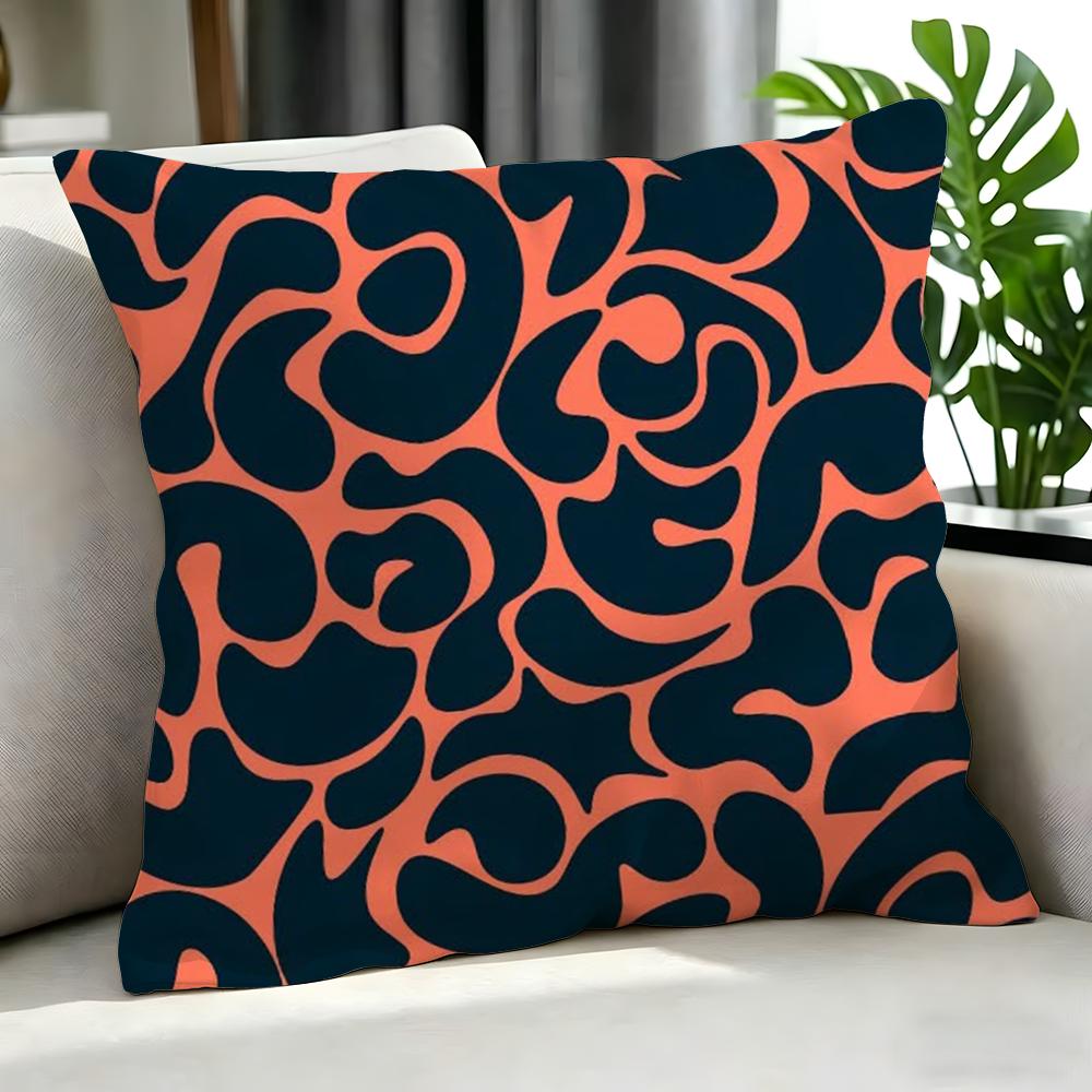 Art MMinimal Leopard Print Cushion Cover Cushion Cover Set Pcs x x x Pillowcase Decorative Sofa Home Decor