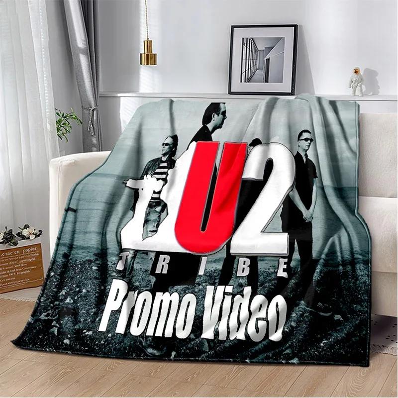 U2 Rock Bang Bono одеяло с 3D принтом, мягкое одеяло для дома, спальни, кровати, дивана, пикника, путешествий, офиса, отдыха, одеяло, детское одеяло