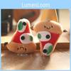 Jellycat Plush Pizza Toy Stuffed Keychain Backpack Decor With Short Plush