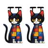 Cute Cat Bookmarks Acrylic Creative Page Marker Reading Companion Cat Bookmark Gift for Bookworms Students Teachers