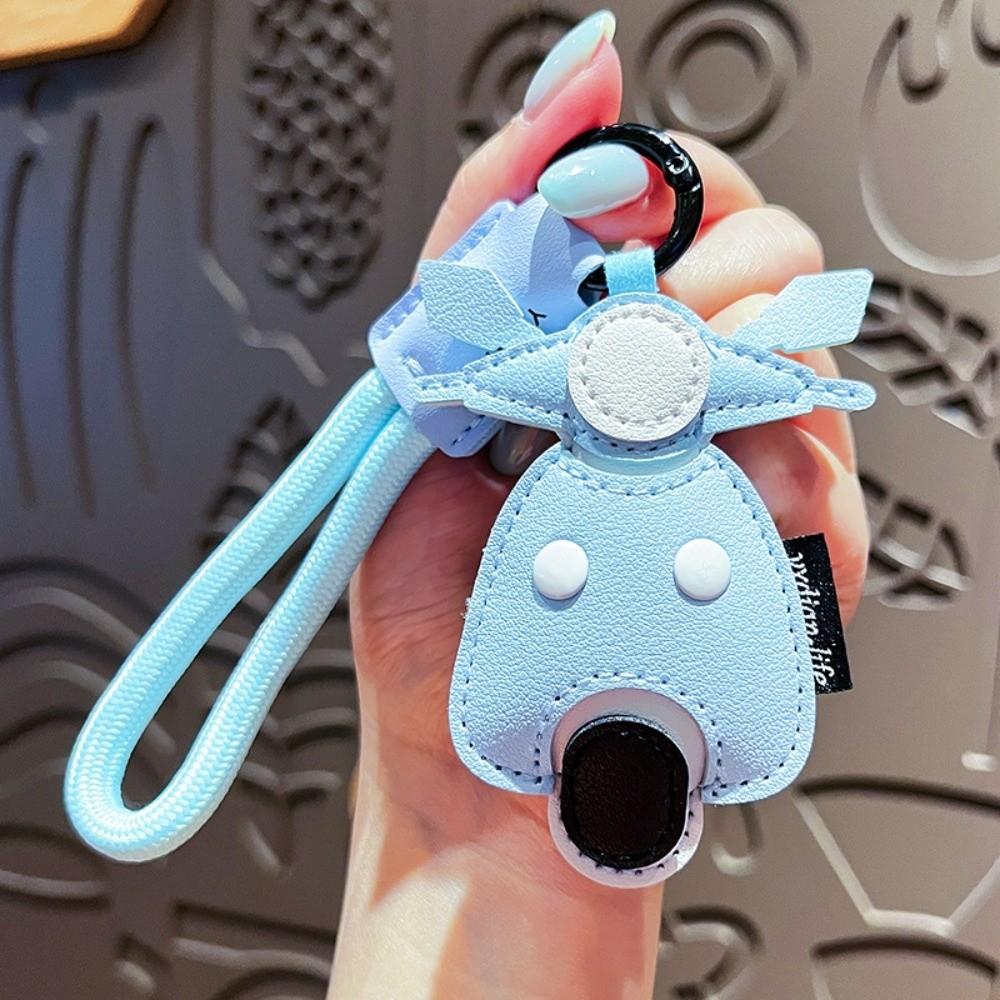 Cute Bus Shape Keychain Unique Bag Pendant Creative Cartoon Airplane Keychain Gift