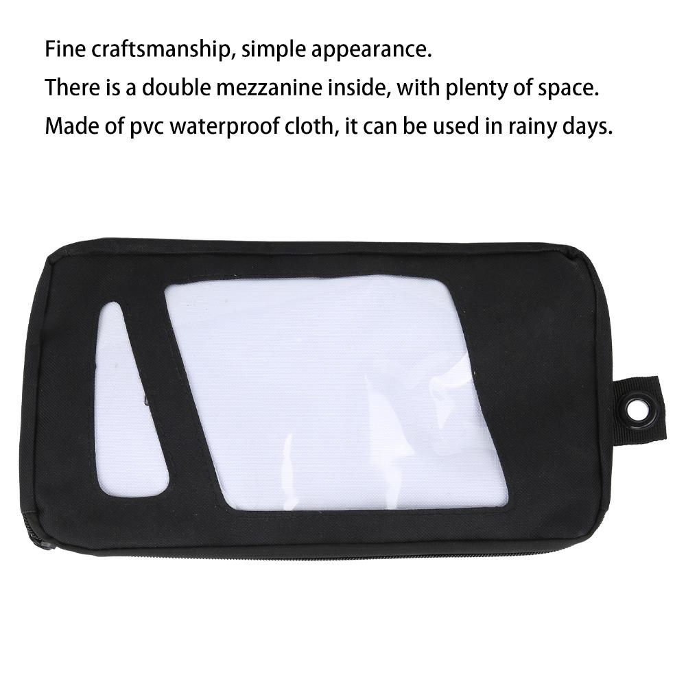 Double Mezzanine Surfboard Fin Storage Bag 13.4in Fin Bag Durable Surfing Fin Bag Surfers