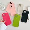 Mobile Phone Case Border Wave Tight Simple Style Anti-shock Coverage Fit Full Candy Anti-scratch Color Phone