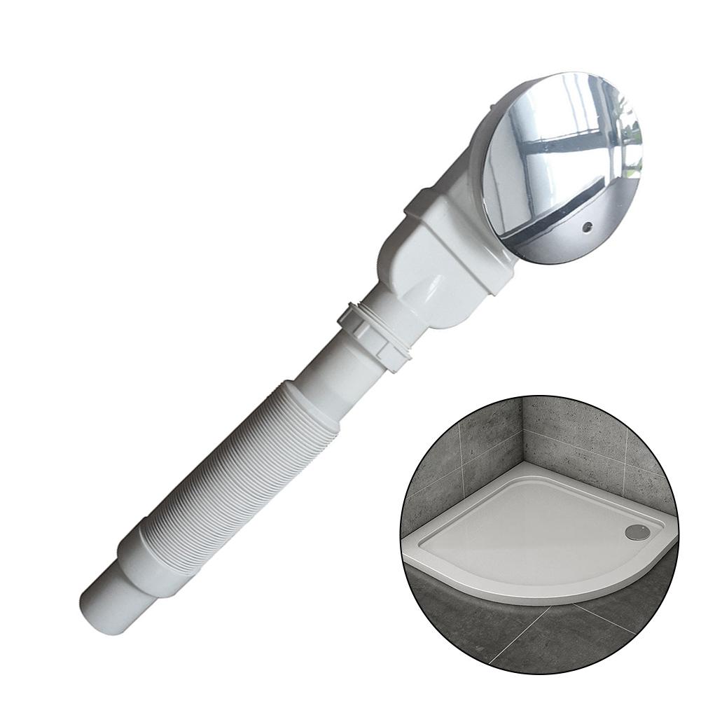 Поднос для душа в ванную комнату Душевой 90 мм в диаметре ABS Современный Пластиковый Замена Отверстие для стока отходов Белый Высокое качество
