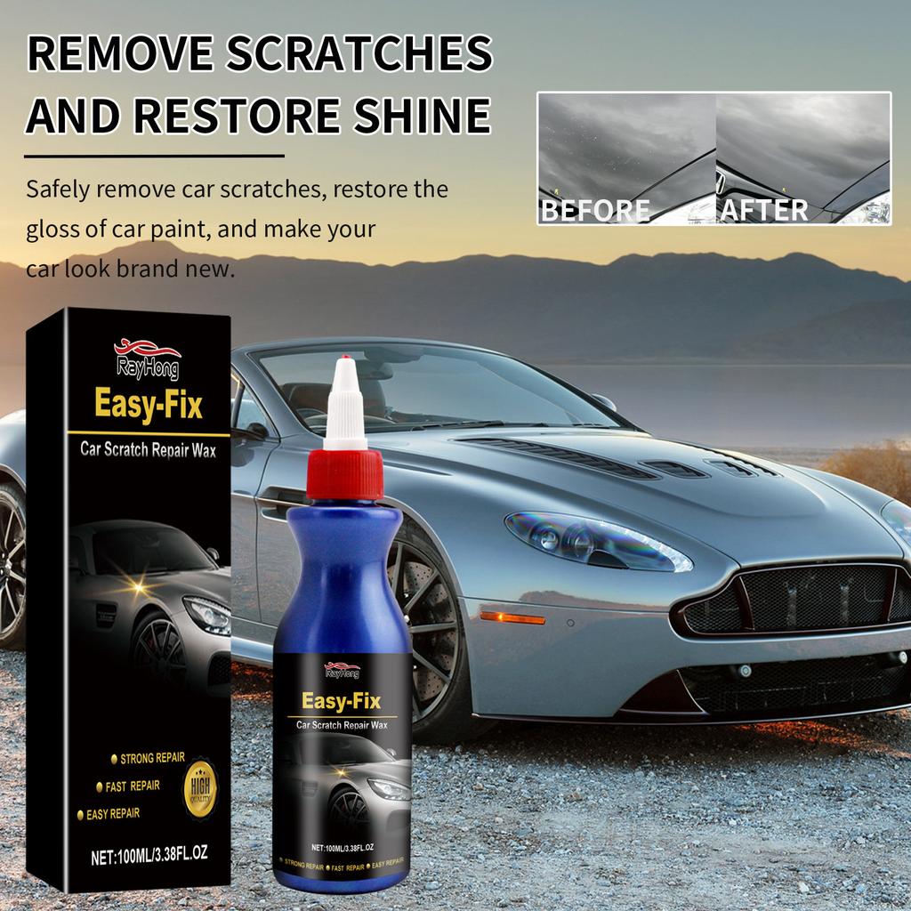 Rayhong Car Scratch Repair Wax Car Paint Scratch Care Deglossing Polish Maintenance Waxing Polishing
