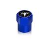 4Pcs Metal Car Logo Wheel Tire Hex Valve Caps Stem Case Covers For Tesla Model S Model X Model Y Cybertruck Model 3 Model Y