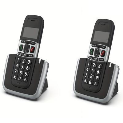 D1004 Стационарный телефон Беспроводной настольный телефон CallerID для офиса, дома, гостиницы