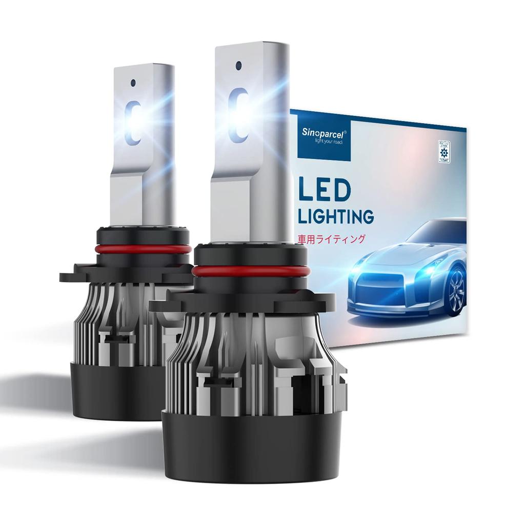 Светодиодные лампы HB3/9005 для дальнего света, совместимы с 12 В/24 В, 10000 лм, 6500 К, белые, с чипом CREE, комплект для замены галогенных ламп, 2 шт.