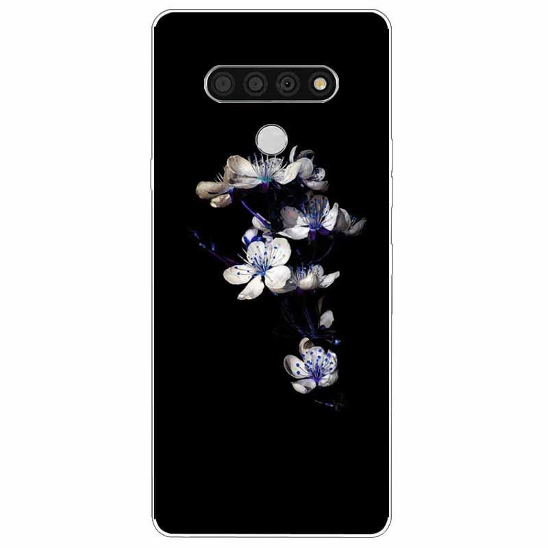 Мягкий чехол с принтом для LG K51 K61 V50 V60 Thinq, милый силиконовый чехол-котик для LG K61 V50 Thinq, чехлы K 61, противоударная оболочка-сумка