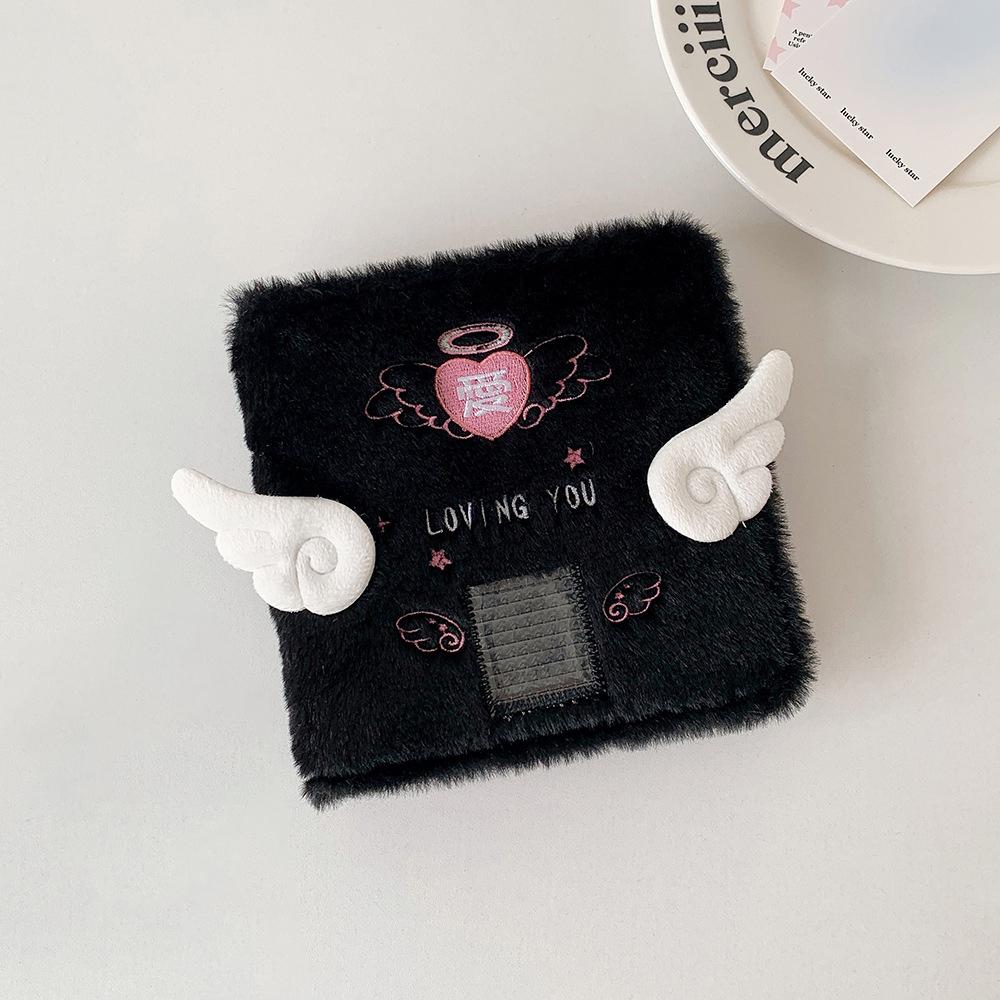 Beautiful Little Angel Loose leaf Album, A7 Plush 3-inch Polaroid Storage Album, Star Idol Small Card Album, Colorful