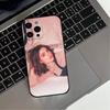 Actress Natalia Dyer  Phone Case For iPhone 17,16,15,14,13,12,11 Plus,Pro Max,XS,Soft Silicone Black Cover