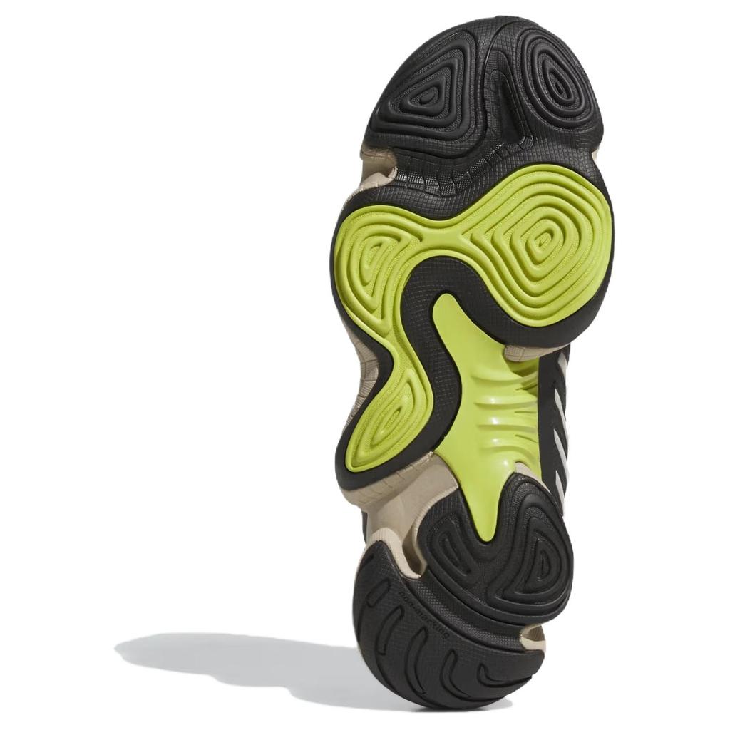 Adidas Intimidation Slip-On Versatile Fashion Durable Low-Top Retro Basketball Shoes Unisex Sneakers Beige JS0824