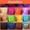Color Cushion Solid Cover Pillow Case Cotton Blend 40x40 45x45 50x50 Color 12