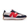 New Balance NB 327 Кожаные Низкие Детские Повседневные Кроссовки Синие Красные Серые GS327RP