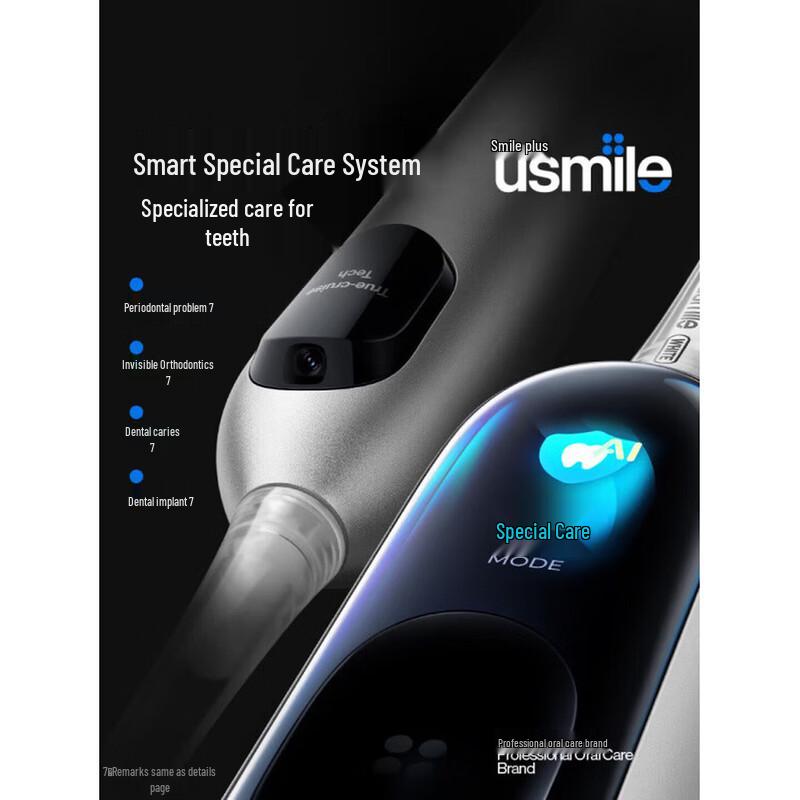usmile F20 Звуковая электрическая зубная щетка вилка CN (адаптер в комплекте)