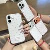Чехол для iPhone 16/17 Pro в корейском стиле в горошек: Apple 15 Skin-Feel, Два в одном для моделей 14P, Женский 13